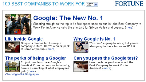 google the best place to work omg work at google